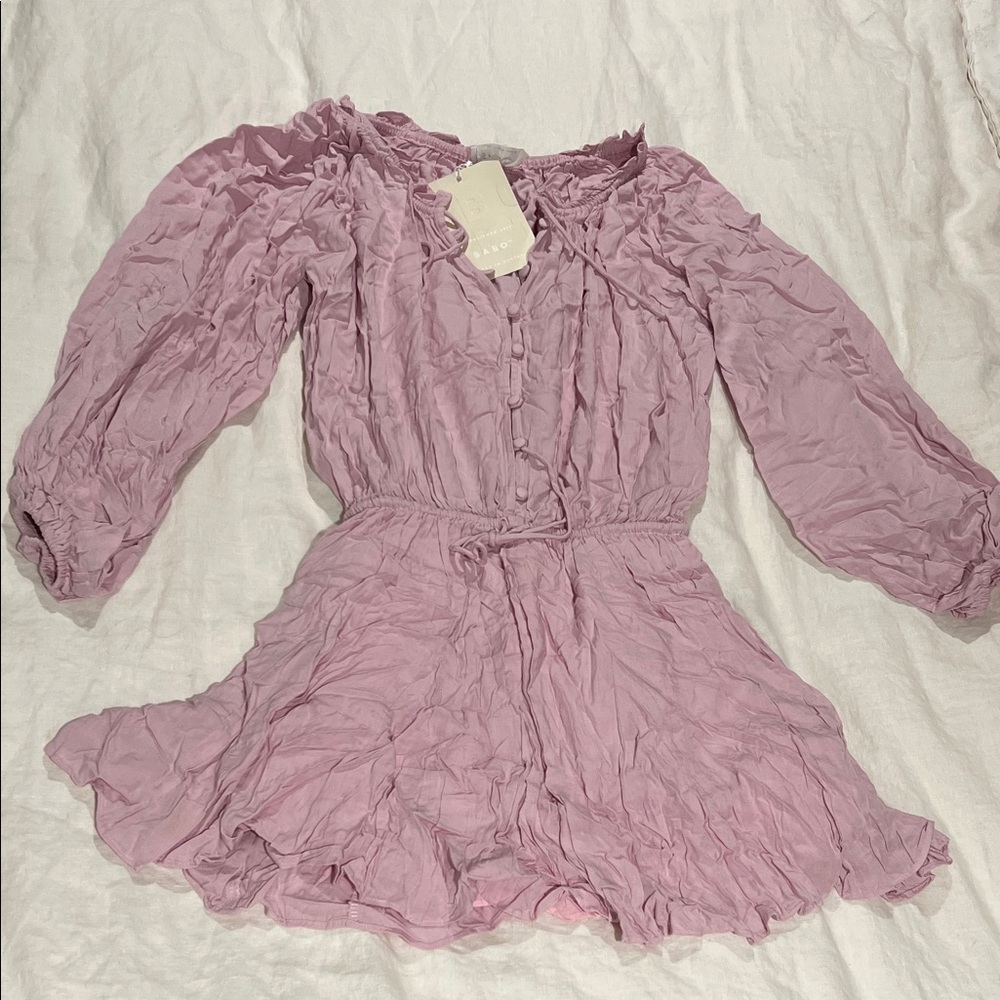 Sabo Skirt Light Purple Mini Dress